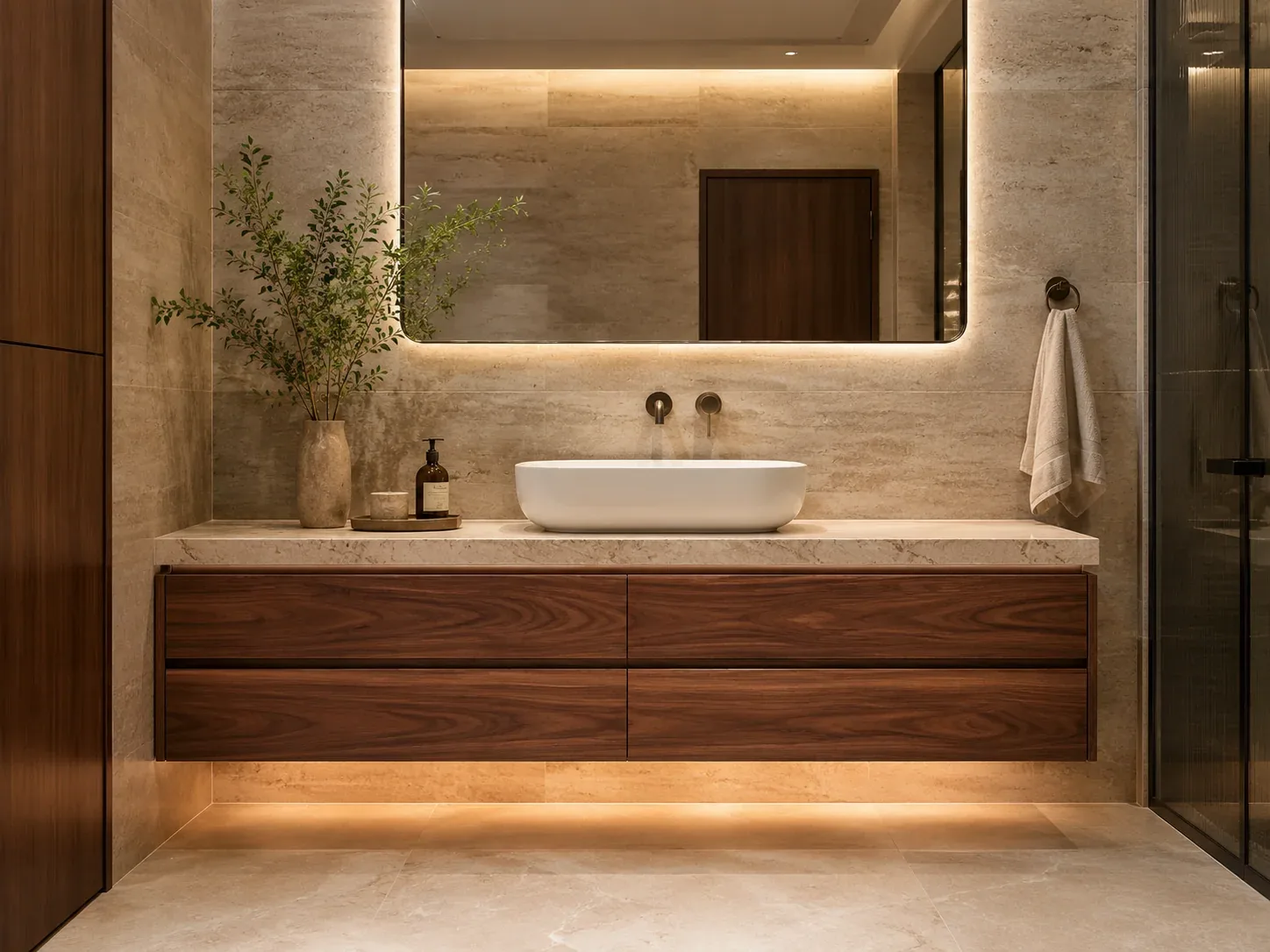 Floating Bathroom vanity by Reedify Modulars