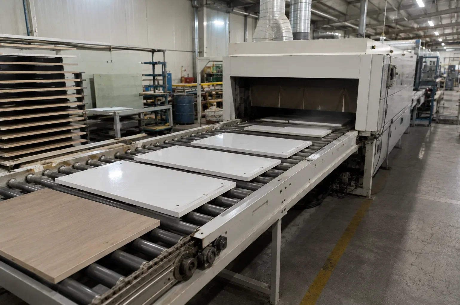 Finishing at the Reedify Modulars factory in Rohtak