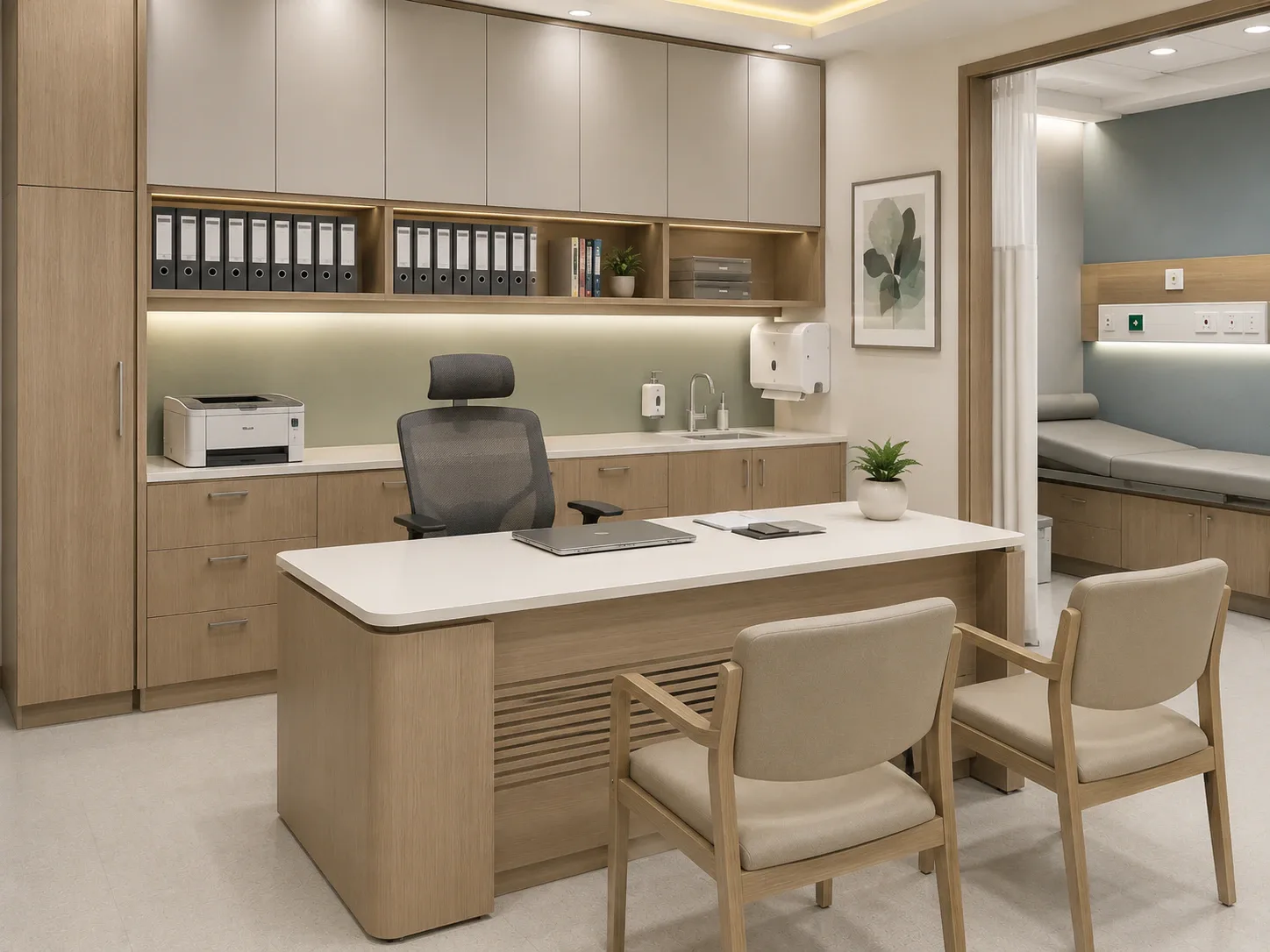 OPD & Doctor Cabin Hospital furniture by Reedify Modulars