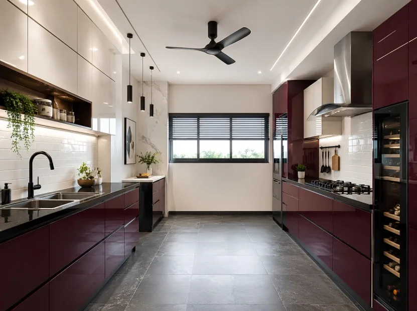 Parallel modular kitchen by Reedify Modulars — 7