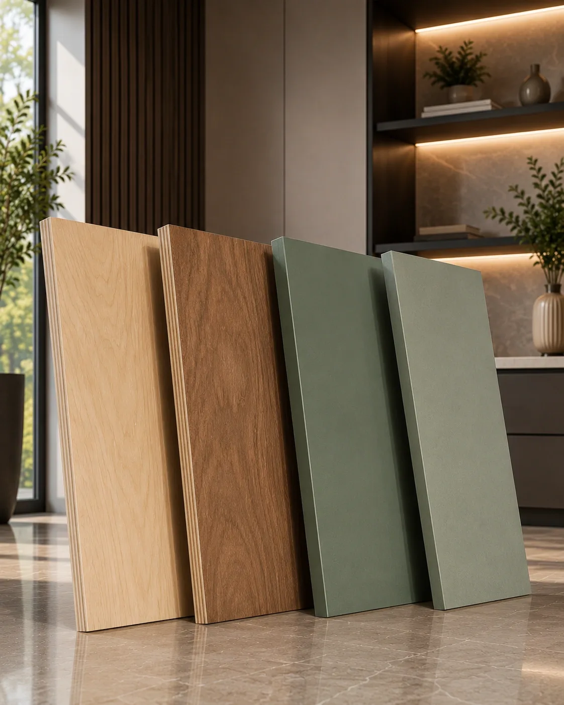 Plywood & HDHMR finish by Reedify Modulars