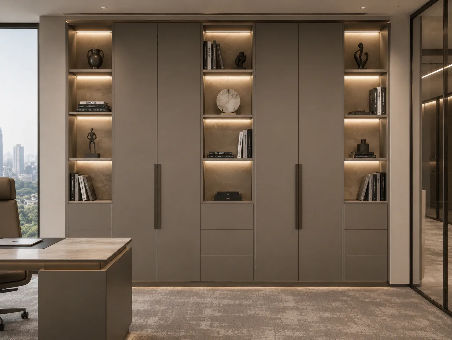 Lockable office filing cabinet for documents by Reedify Modulars