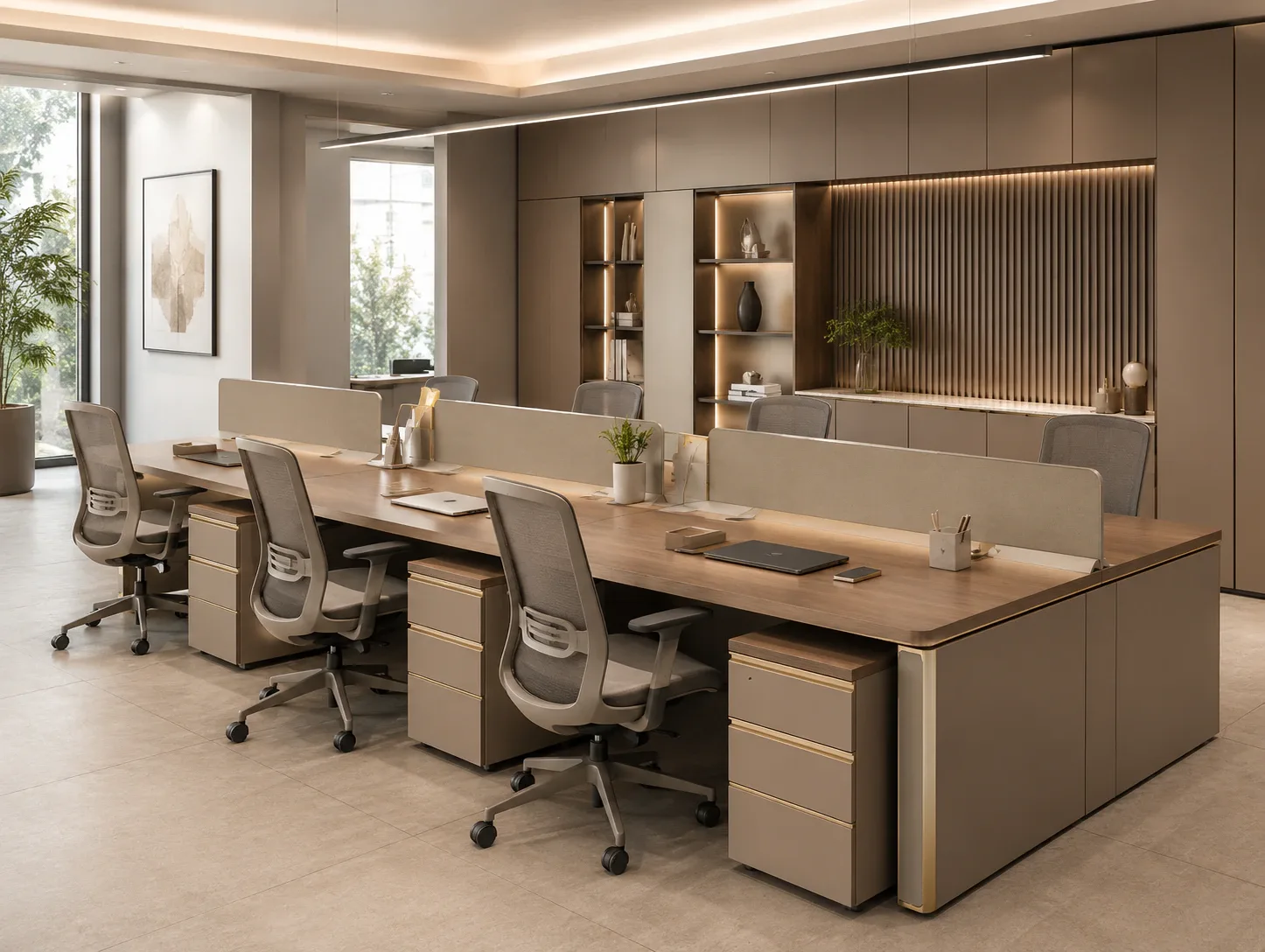 Partition Workstation Office furniture by Reedify Modulars