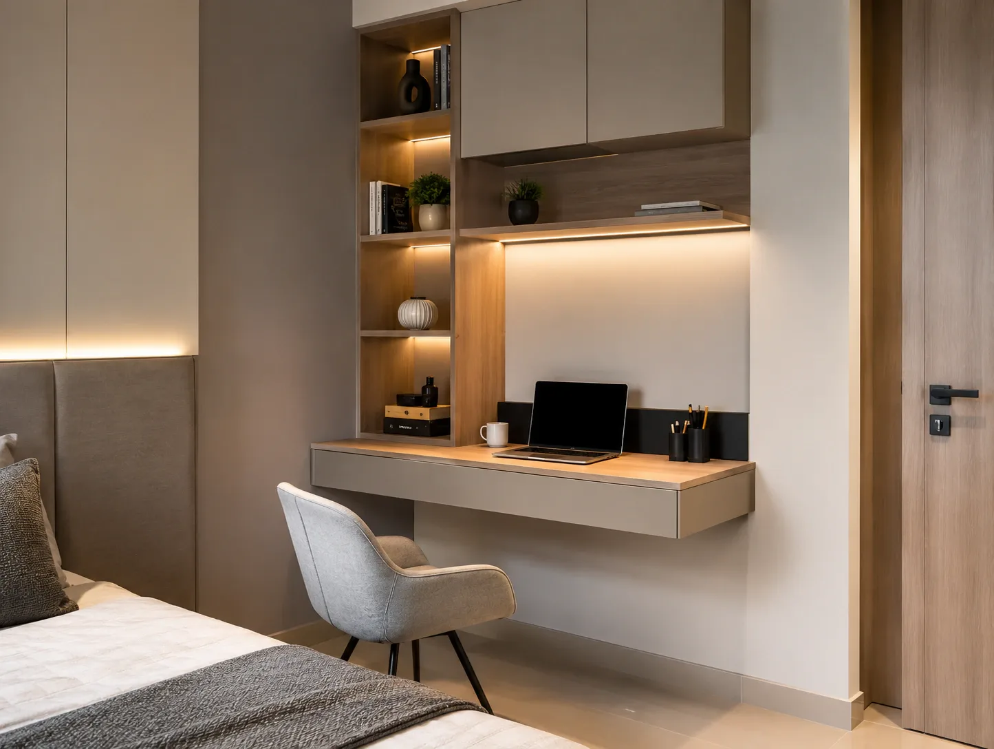 Wall-Mounted Study unit by Reedify Modulars
