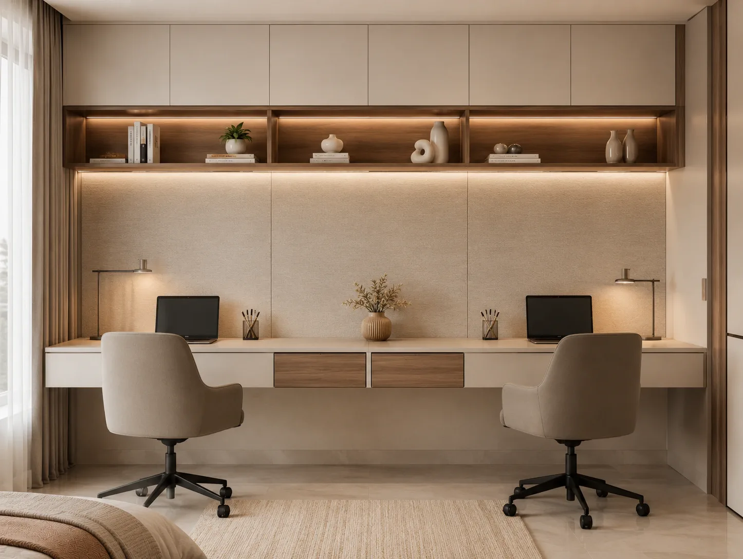 Wall-Mounted Study unit by Reedify Modulars