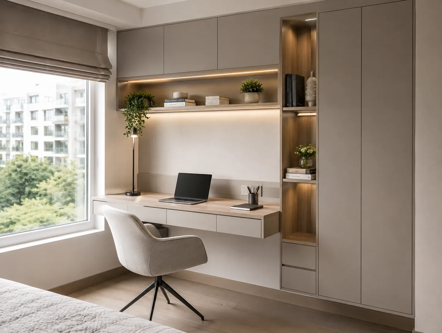 Wall-Mounted Study unit by Reedify Modulars