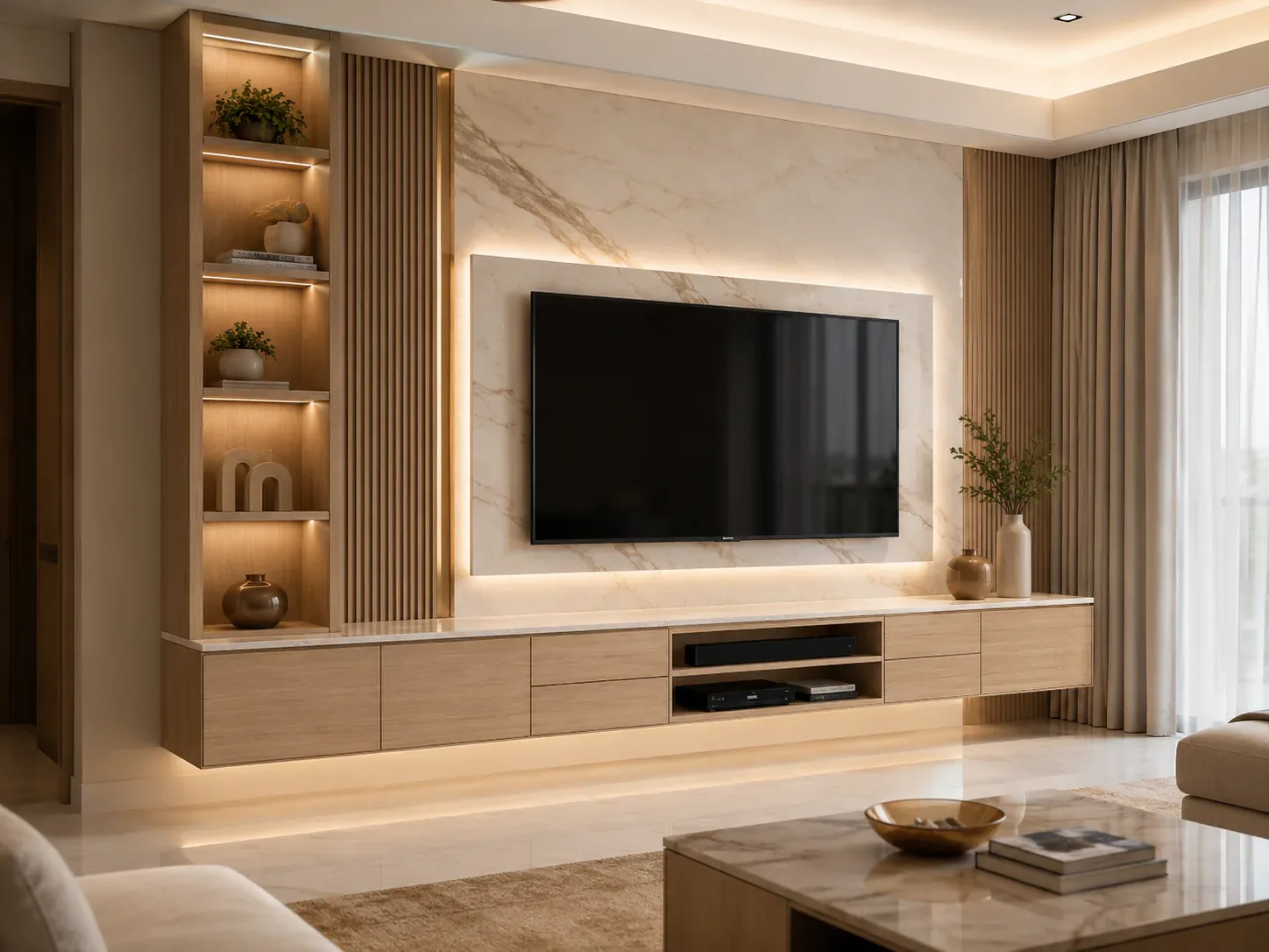TV cabinet by Reedify Modulars