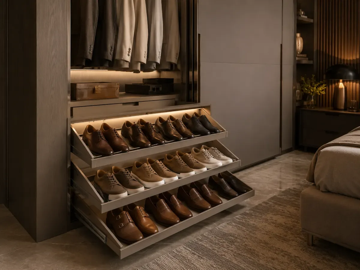 Shoe Pull-Out or Shoe Rack