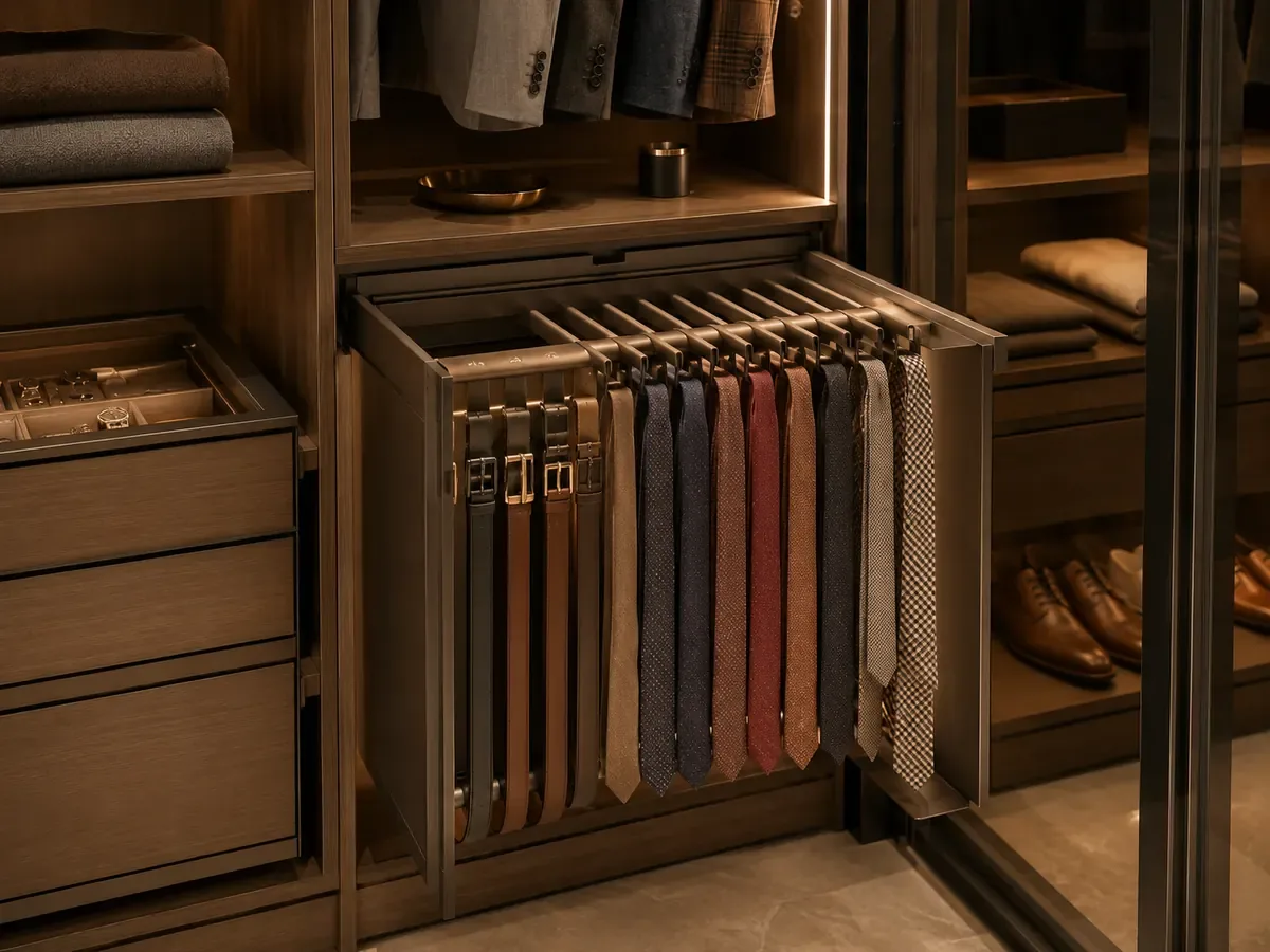 Tie and Belt Organiser