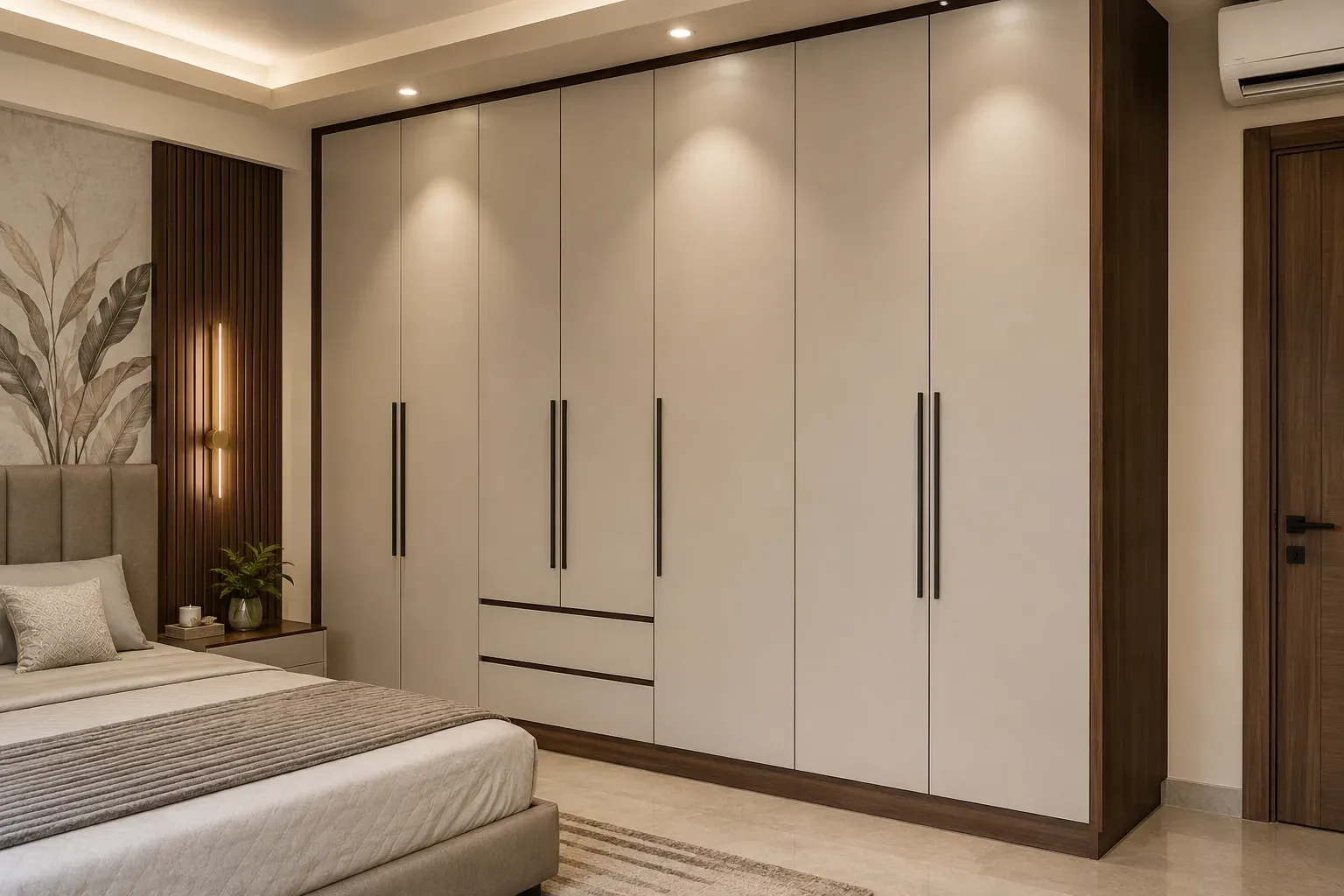 Custom modular wardrobe by Reedify Modulars