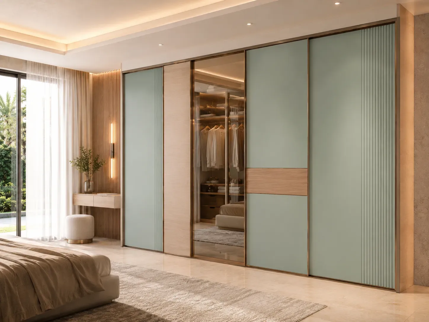 Sliding wardrobe by Reedify Modulars