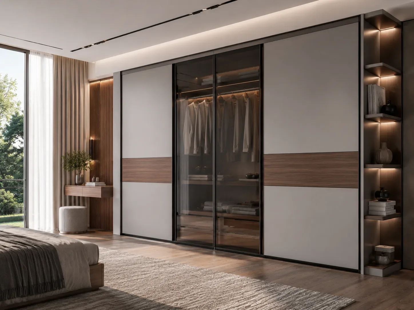 Sliding wardrobe by Reedify Modulars