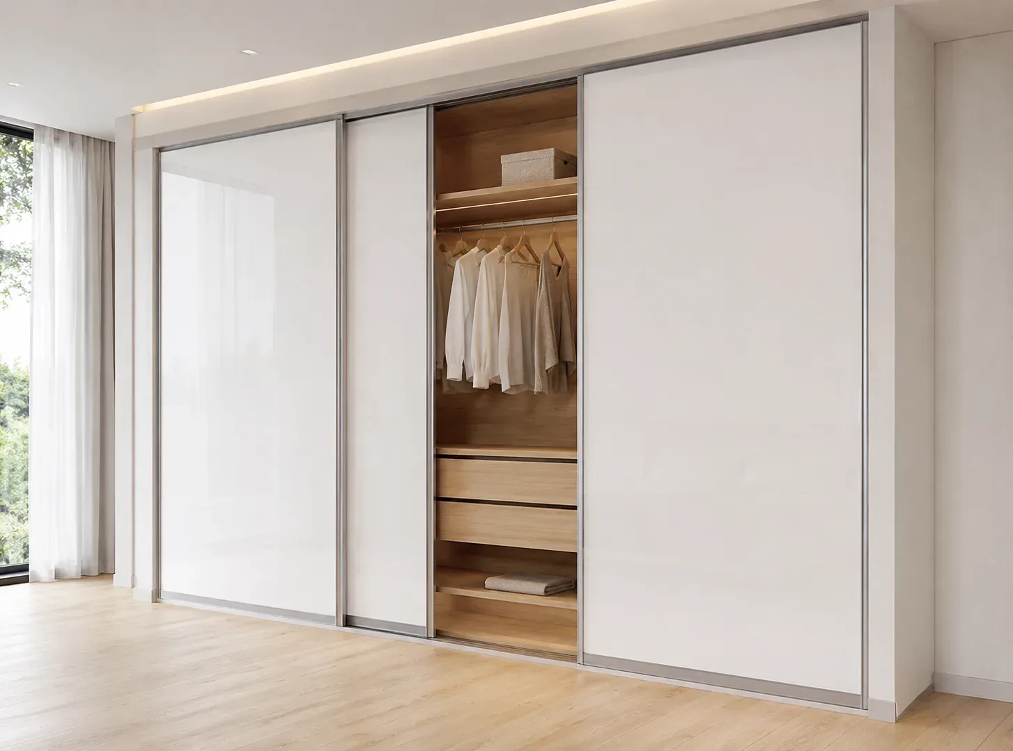 Sliding wardrobe — Wardrobes & Storage by Reedify Modulars