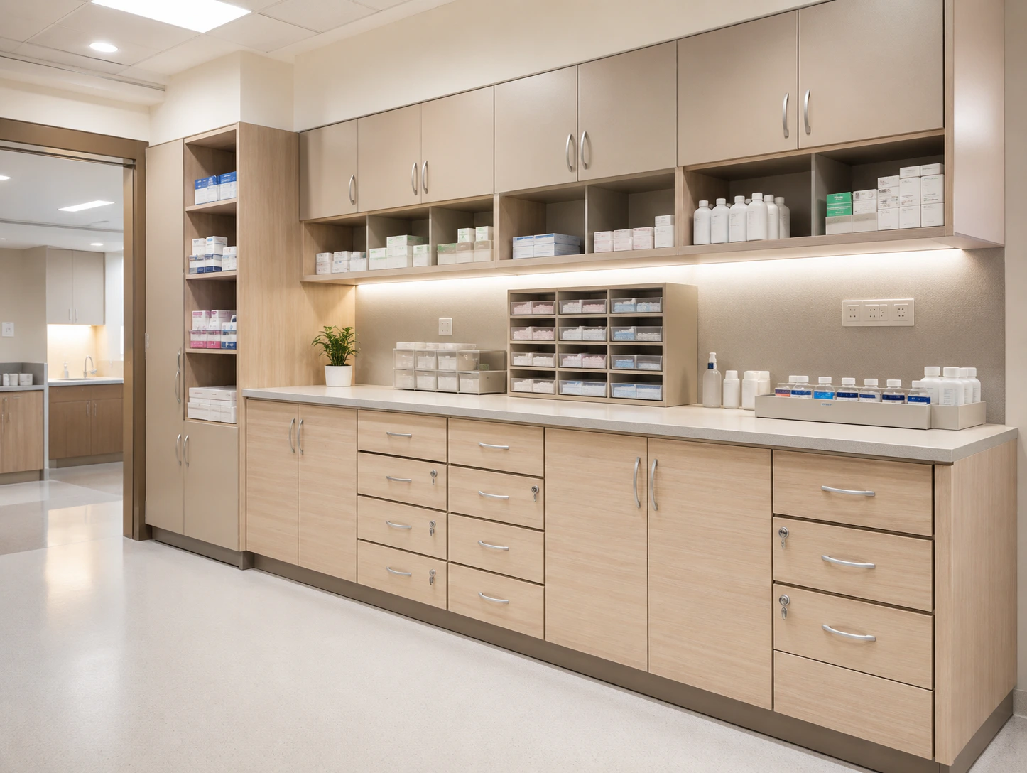 hospital storage and medicine cabinet design 6 by Reedify Modulars