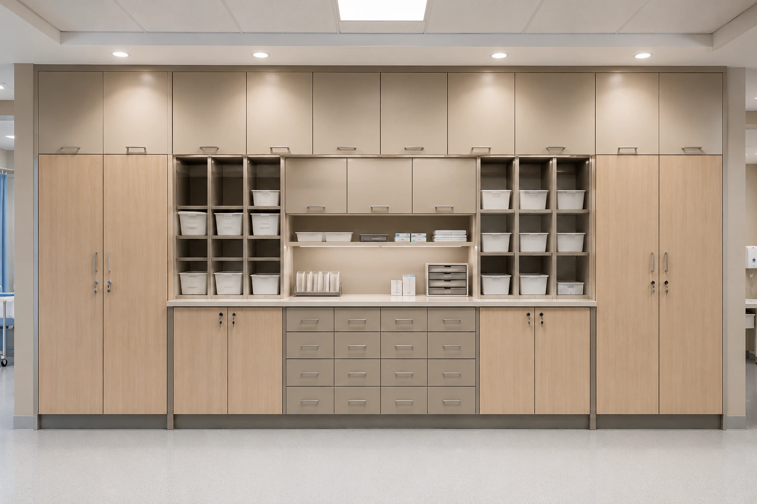hospital storage and medicine cabinet design 9 by Reedify Modulars
