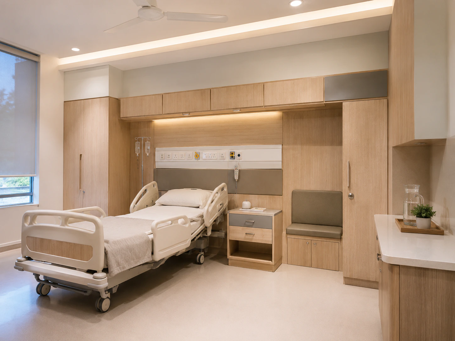 modular wooden hospital ward furniture design 6 by Reedify Modulars