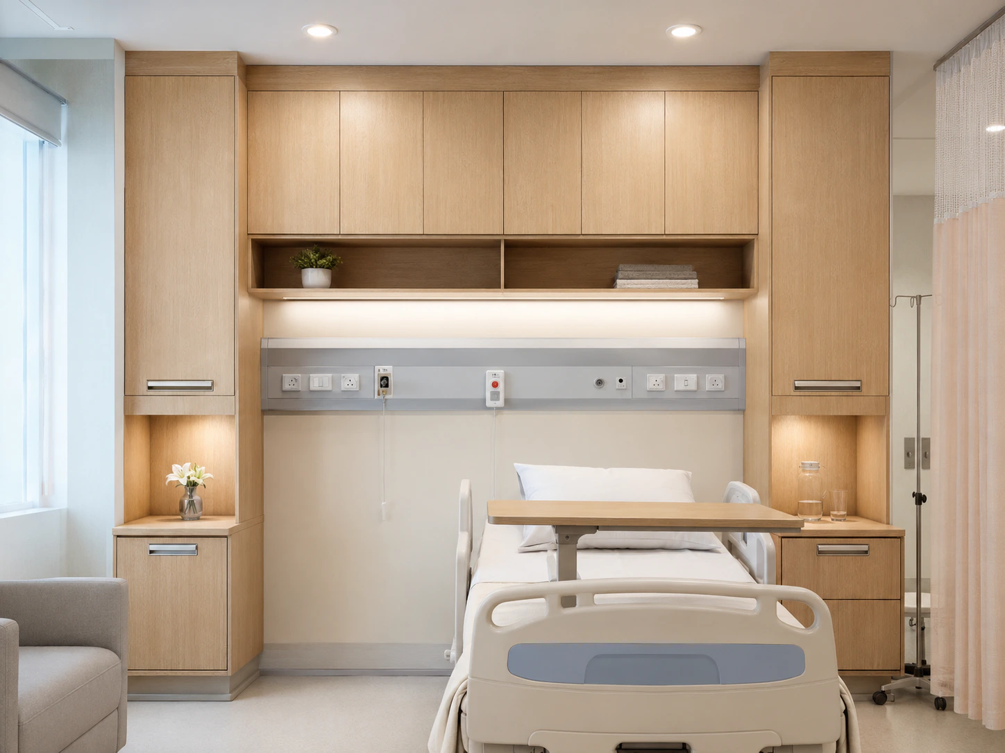 modular wooden hospital ward furniture design 7 by Reedify Modulars