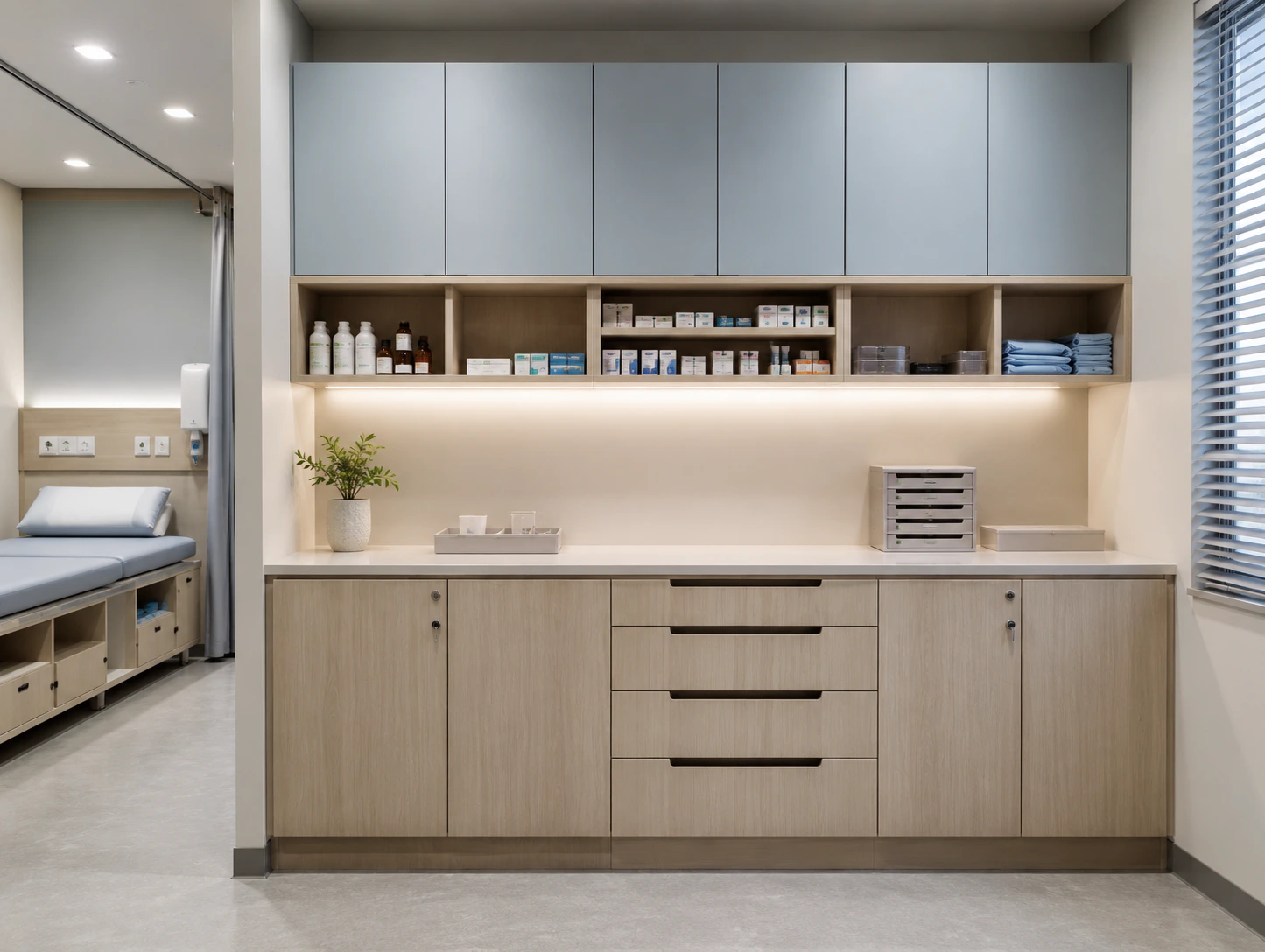 OPD and doctor cabin furniture design 8 by Reedify Modulars