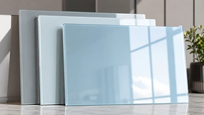 Glass Shutter Finish Kitchen by Reedify