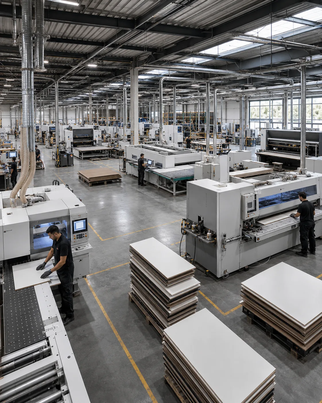 Reedify Modulars Rohtak factory for modular TV unit manufacturing