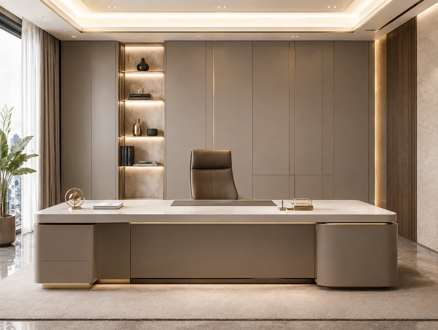 executive office desk design 9 by Reedify Modulars