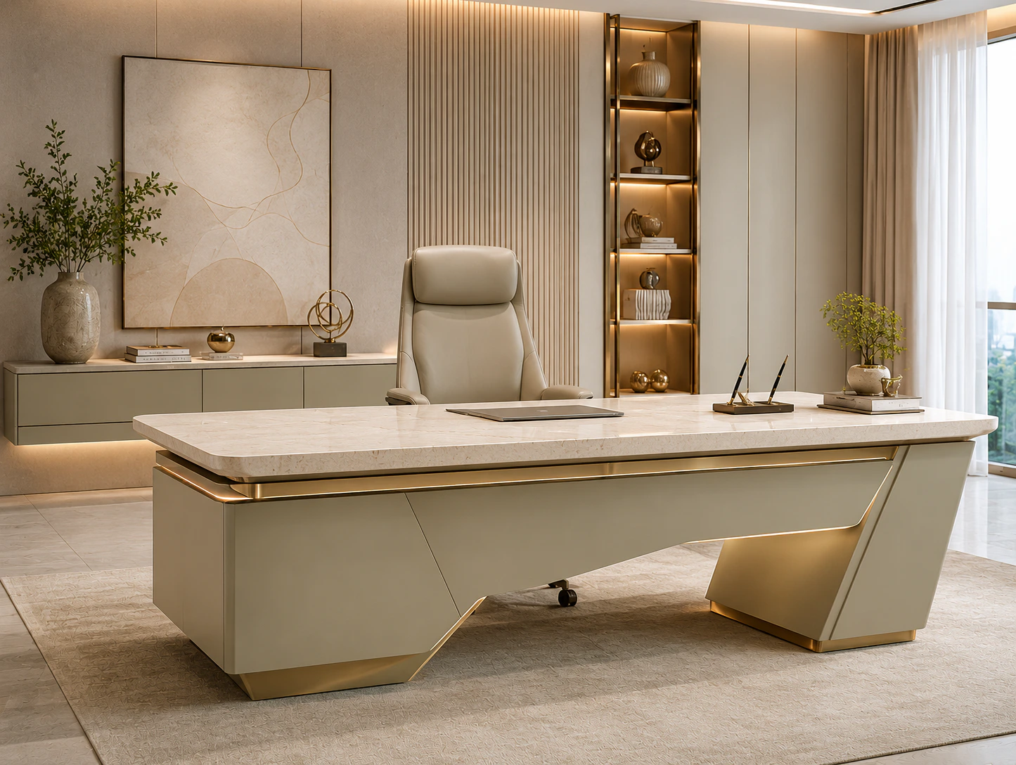 executive office desk design 10 by Reedify Modulars