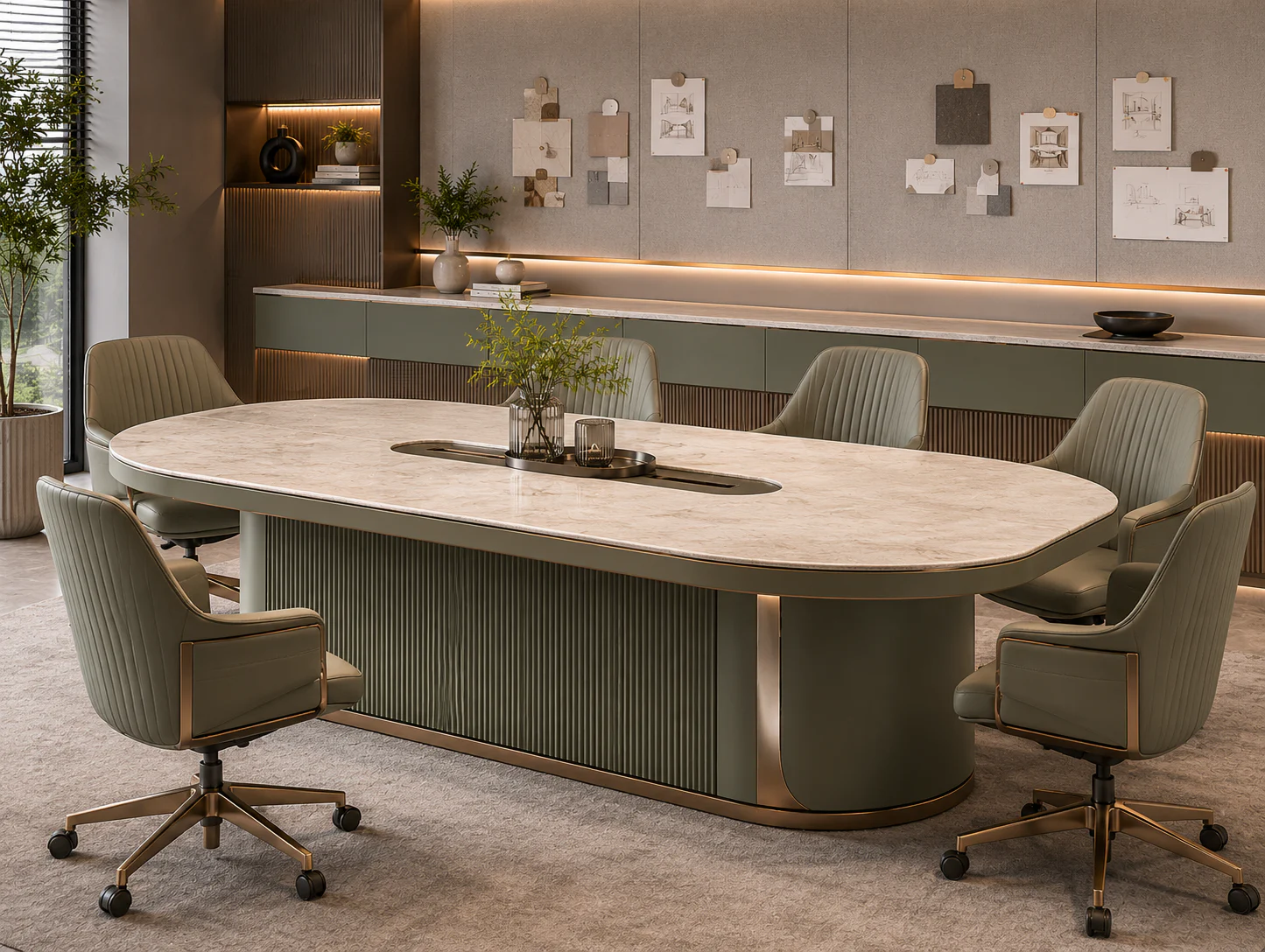 modular meeting table design 8 by Reedify Modulars