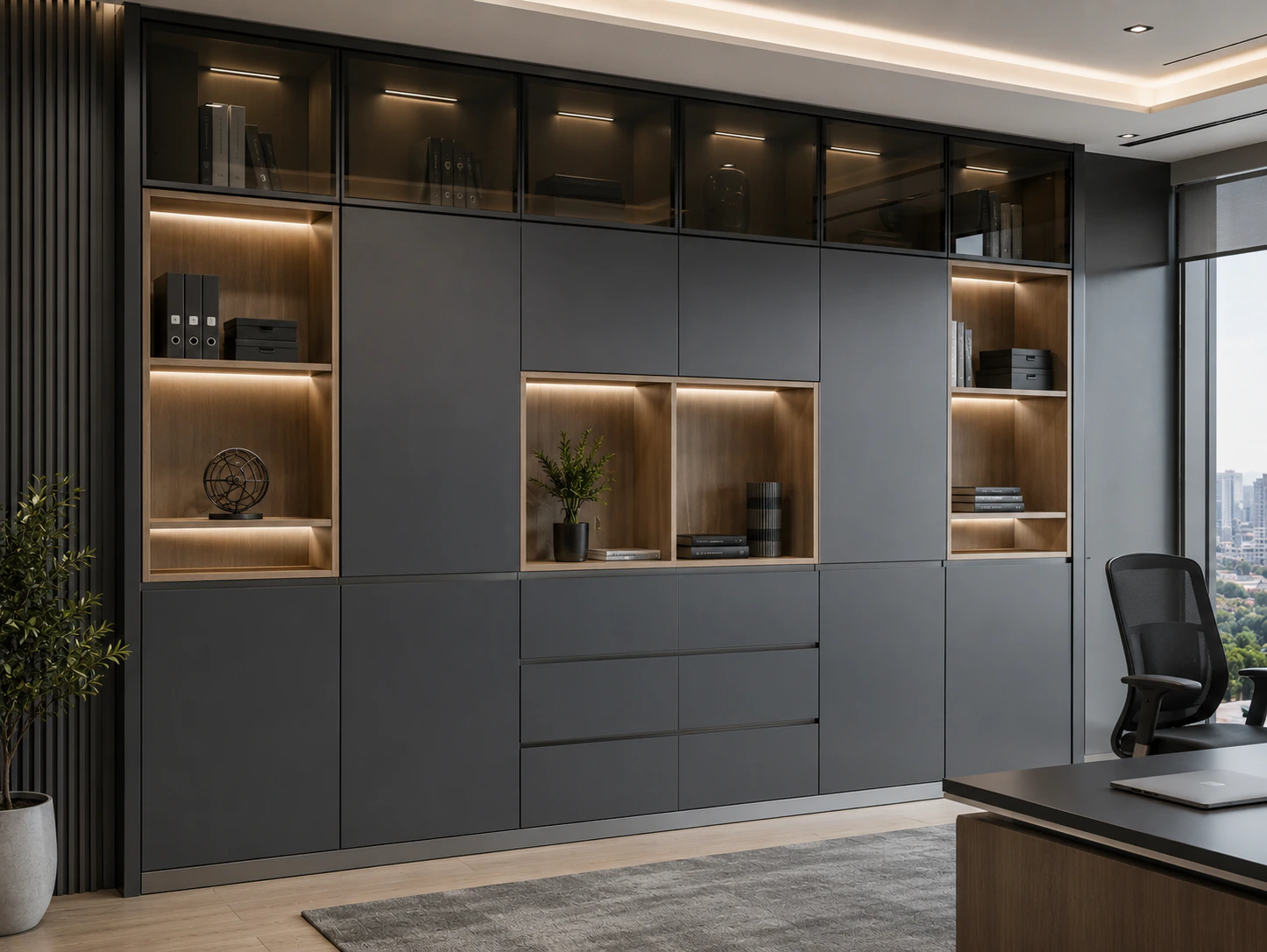 modular office storage cabinet design 2 by Reedify Modulars