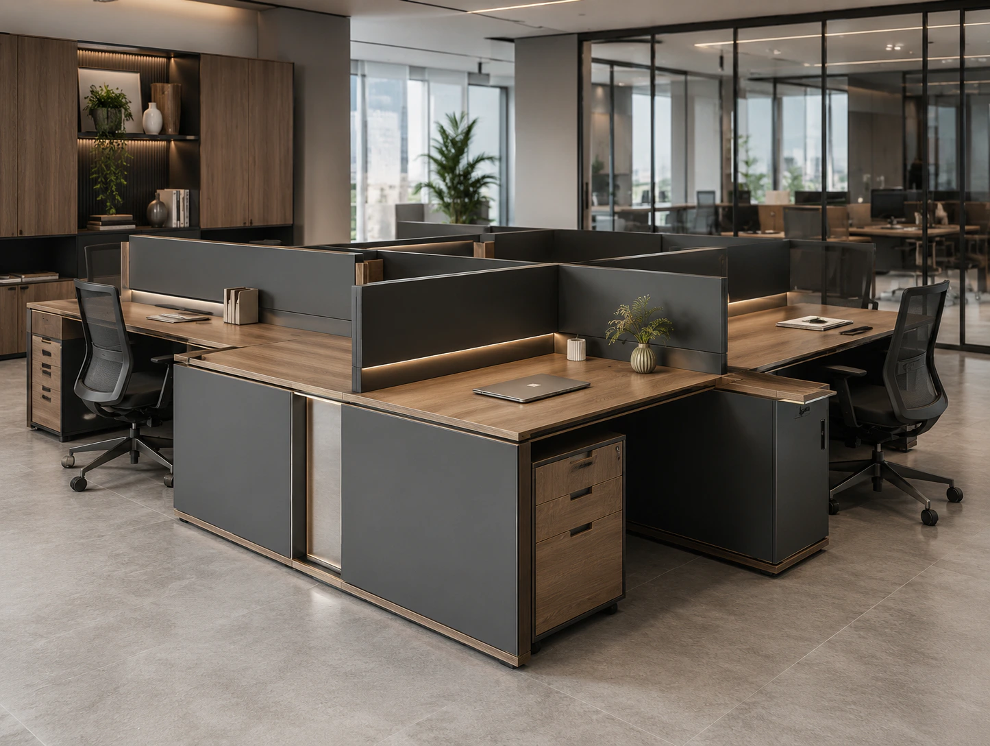 modular partition workstation design 3 by Reedify Modulars