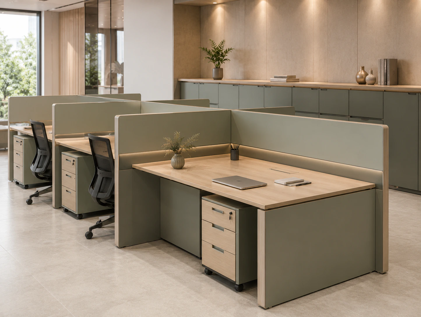 modular partition workstation design 6 by Reedify Modulars