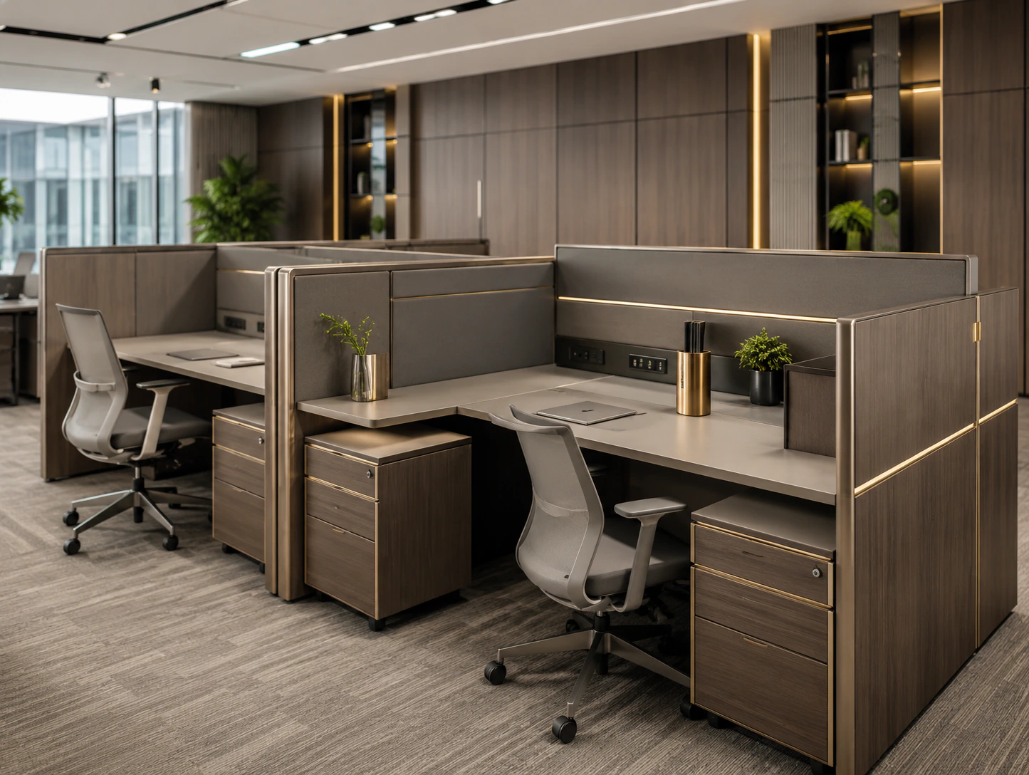modular partition workstation design 7 by Reedify Modulars