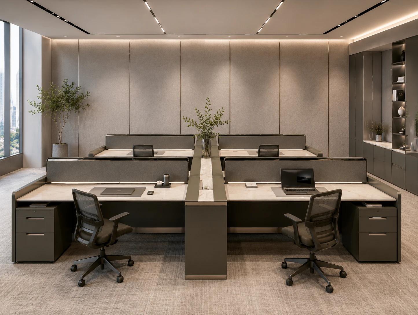 modular partition workstation design 8 by Reedify Modulars