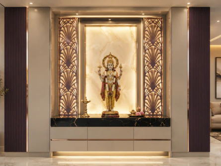 Jali pooja unit pattern 7 by Reedify Modulars Rohtak