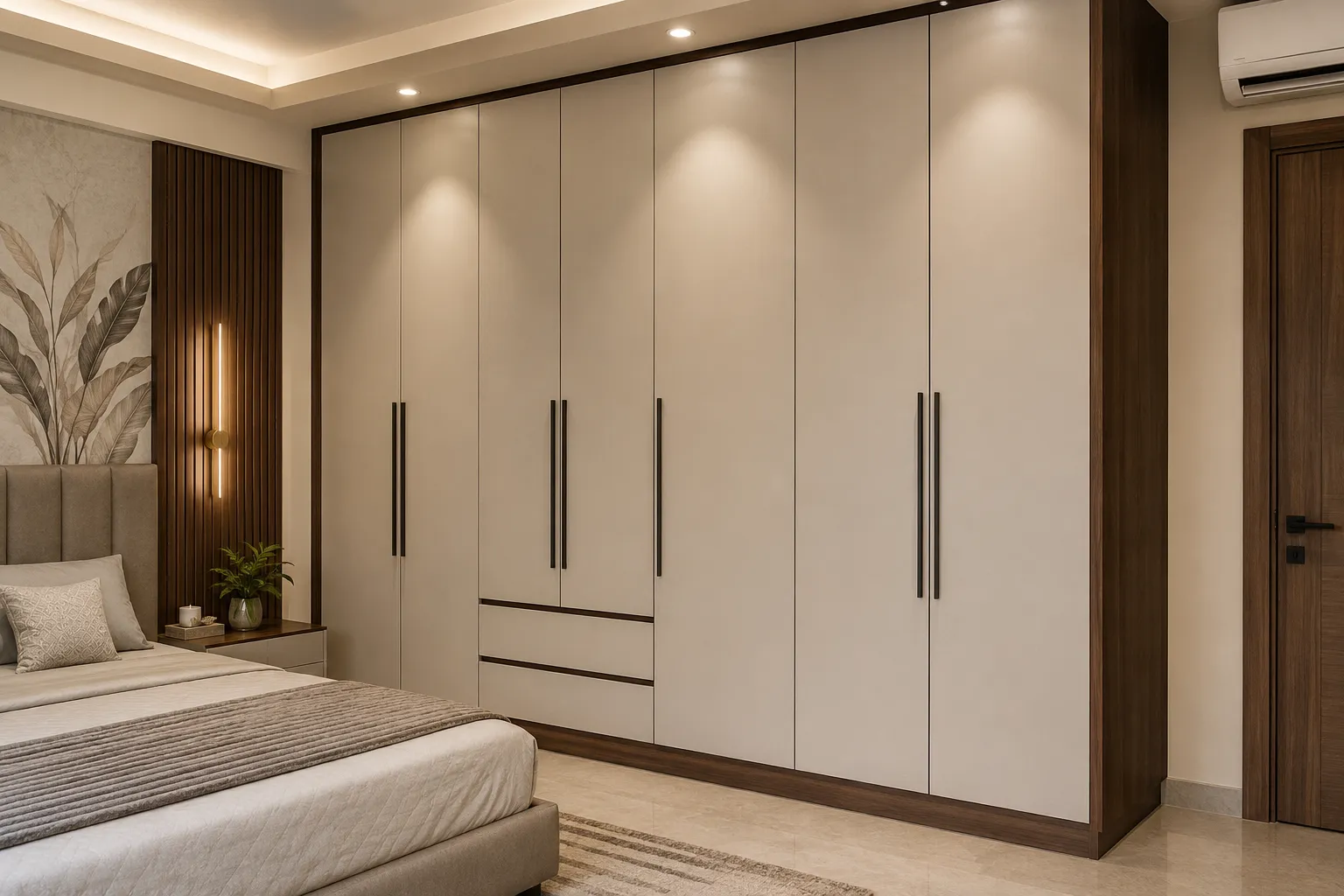 His and hers master wardrobe by Reedify